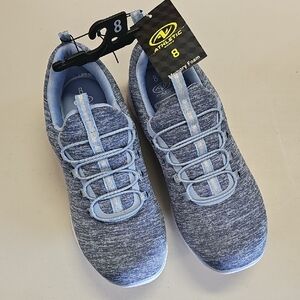 Athletic Works Light Blue Knit Sneakers